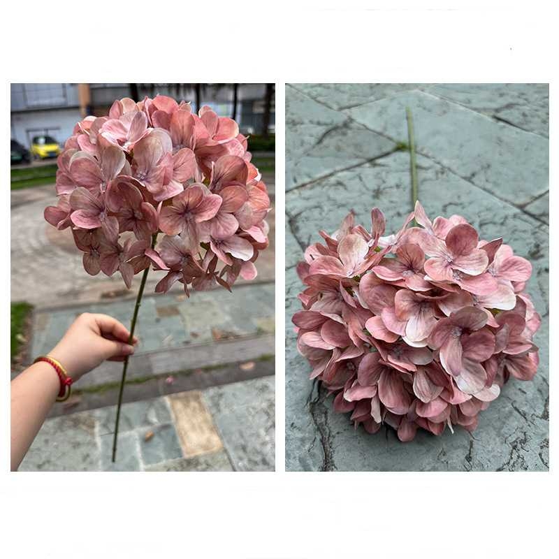 Wholesale of silk hydrangea flowers