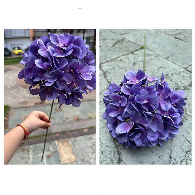 Wholesale of silk hydrangea flowers
