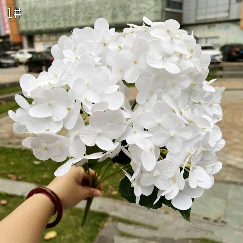 Soft-touch film hydrangea