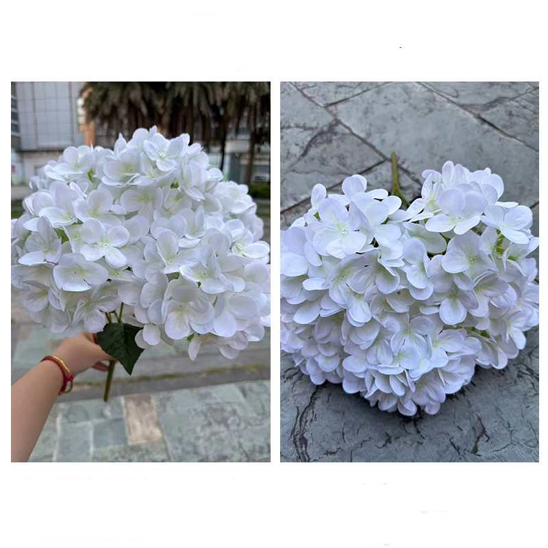 Artificial hydrangea with 5 flower heads