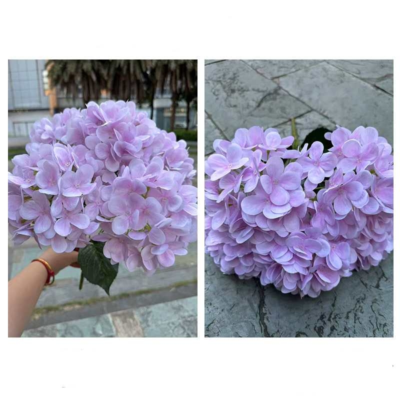 Artificial hydrangea with 5 flower heads