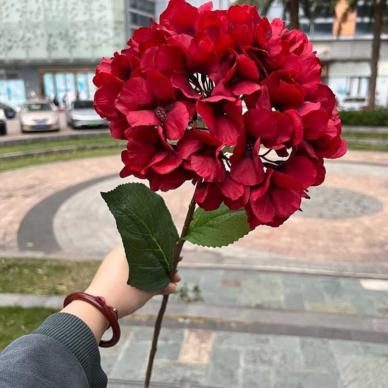 Artificial hydrangea flowers wholesale