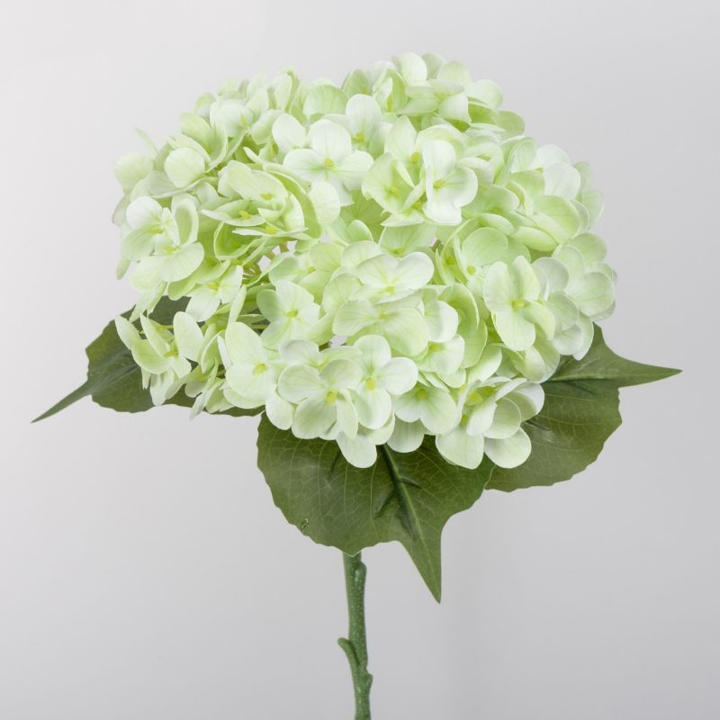 Soft-touch silicone artificial hydrangea flowers
