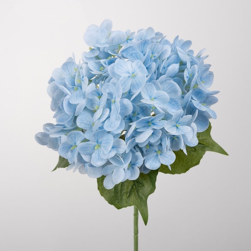 Soft-touch silicone artificial hydrangea flowers