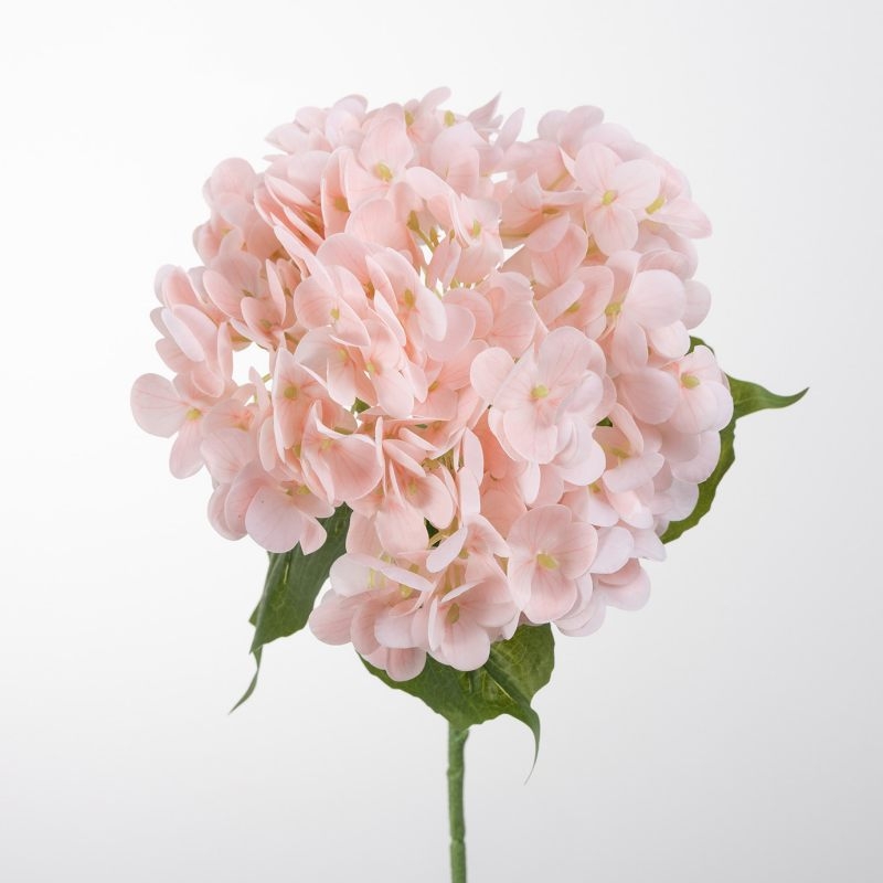 Soft-touch silicone artificial hydrangea flowers