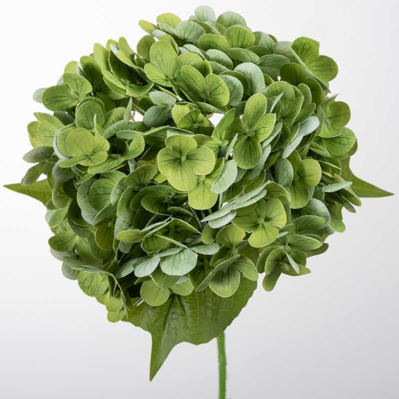 Soft-touch silicone artificial hydrangea flowers