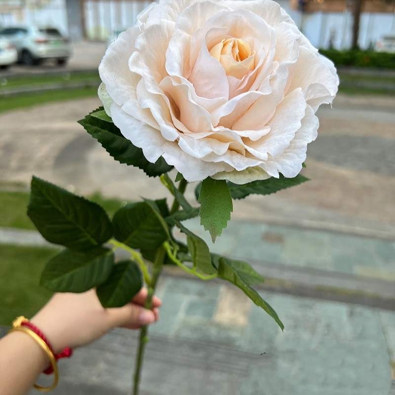 Hand-feeling moisturizing simulated rose