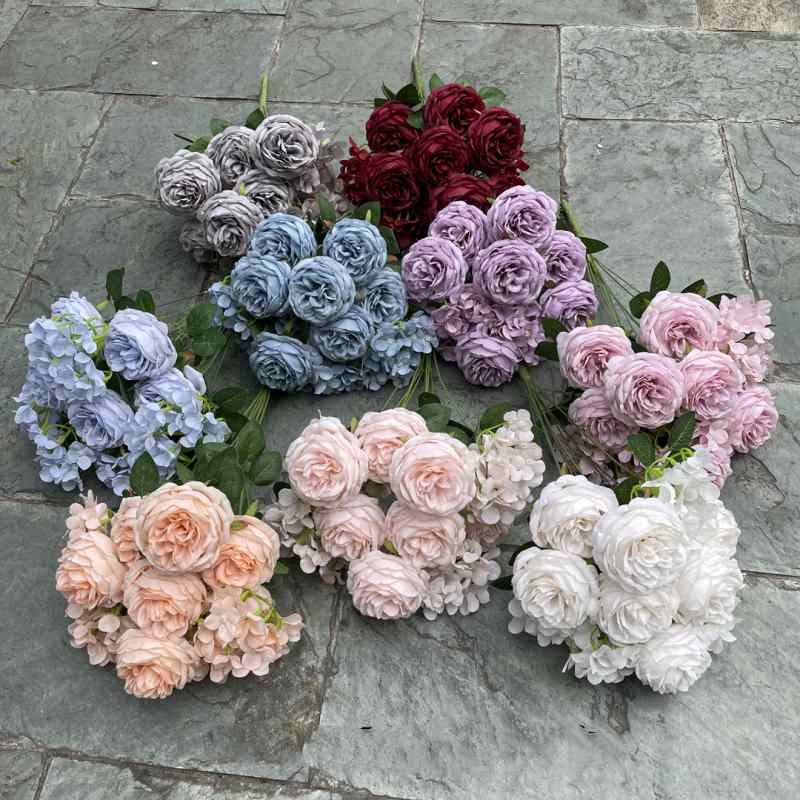 Moisturizing Rose and Hydrangea Combination Flower