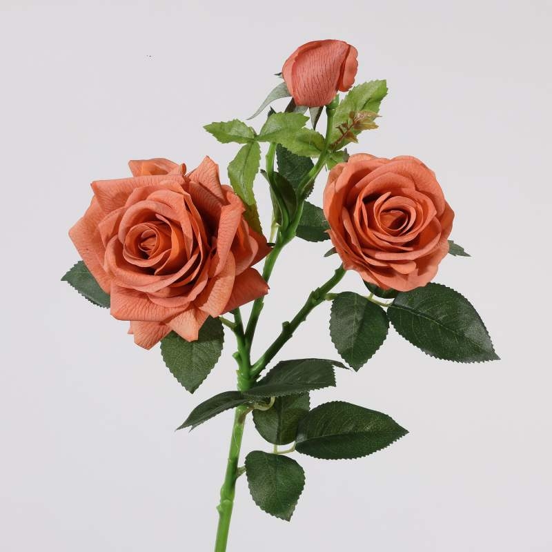 Realistic artificial roses wholesale
