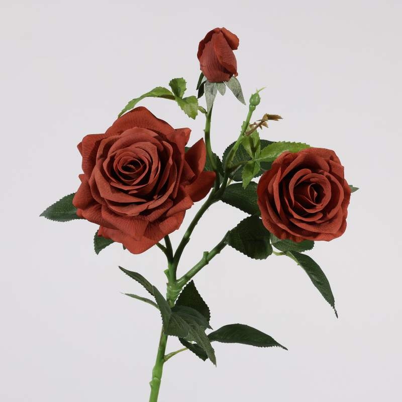 Realistic artificial roses wholesale