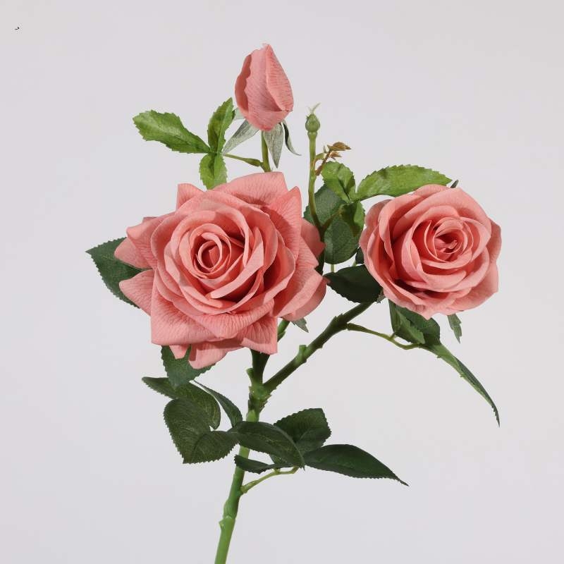 Realistic artificial roses wholesale