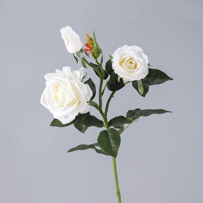 Realistic artificial roses wholesale