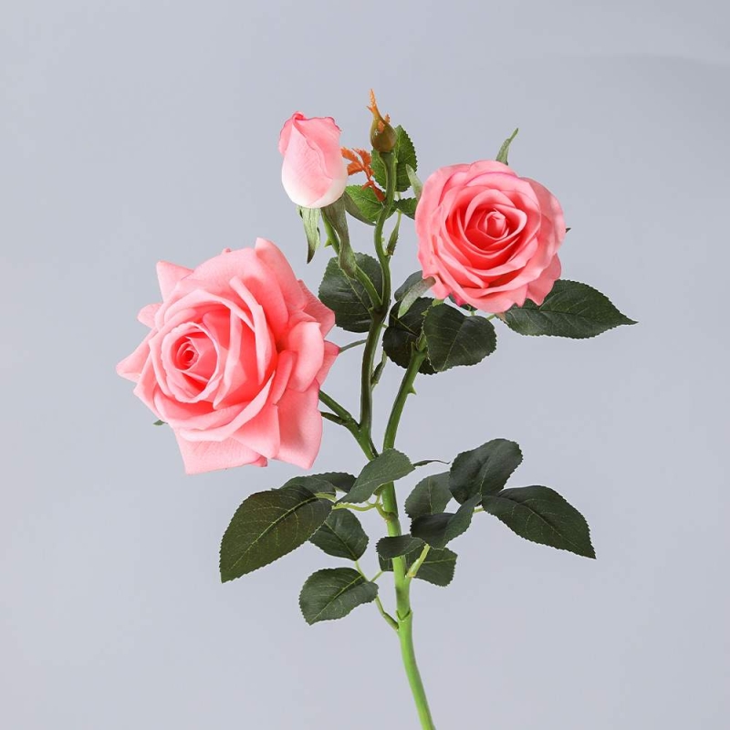 Realistic artificial roses wholesale