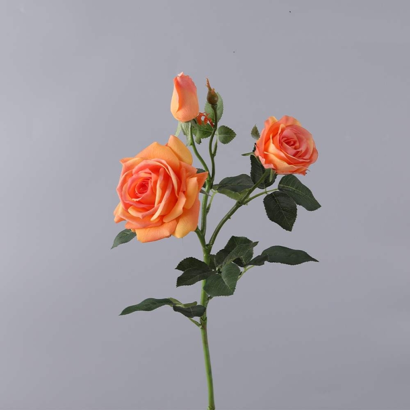 Realistic artificial roses wholesale
