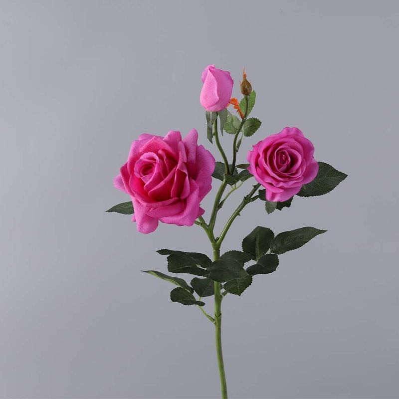 Realistic artificial roses wholesale