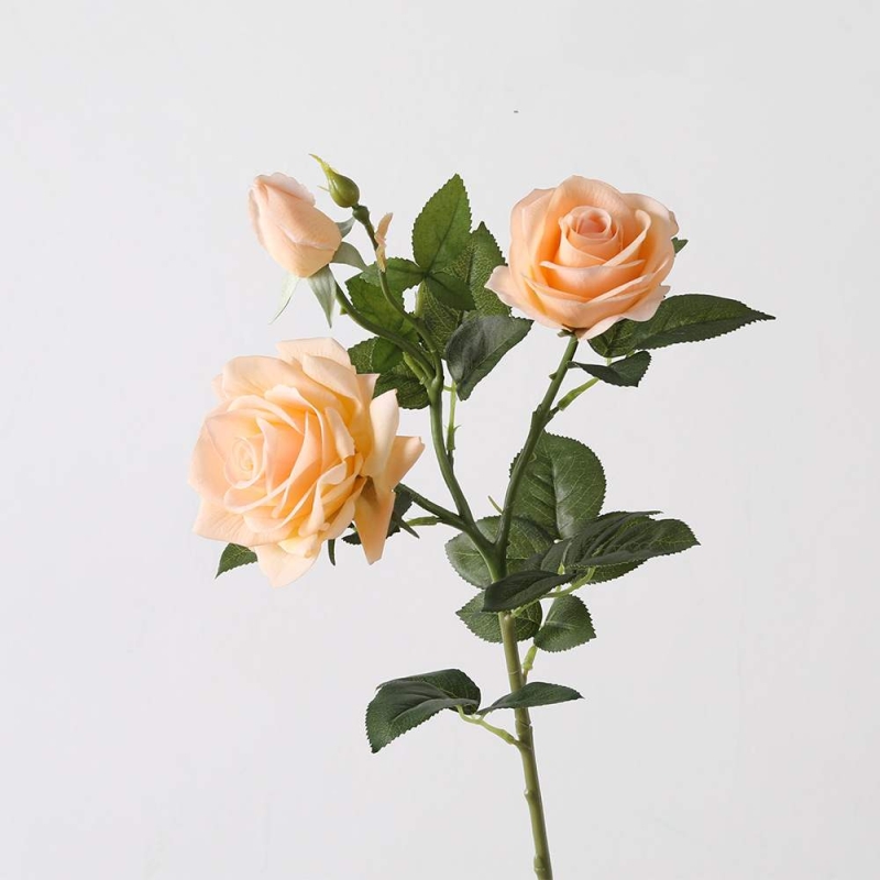 Realistic artificial roses wholesale