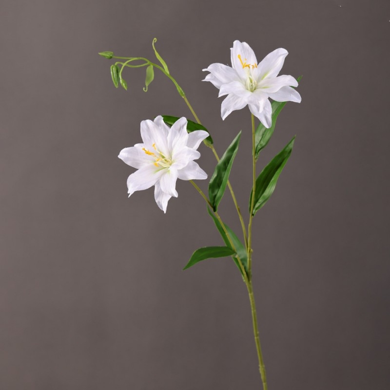 Artificial lilies with two flowers
