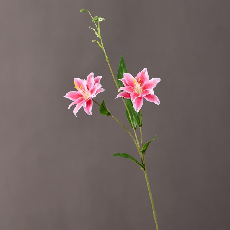 Artificial lilies with two flowers