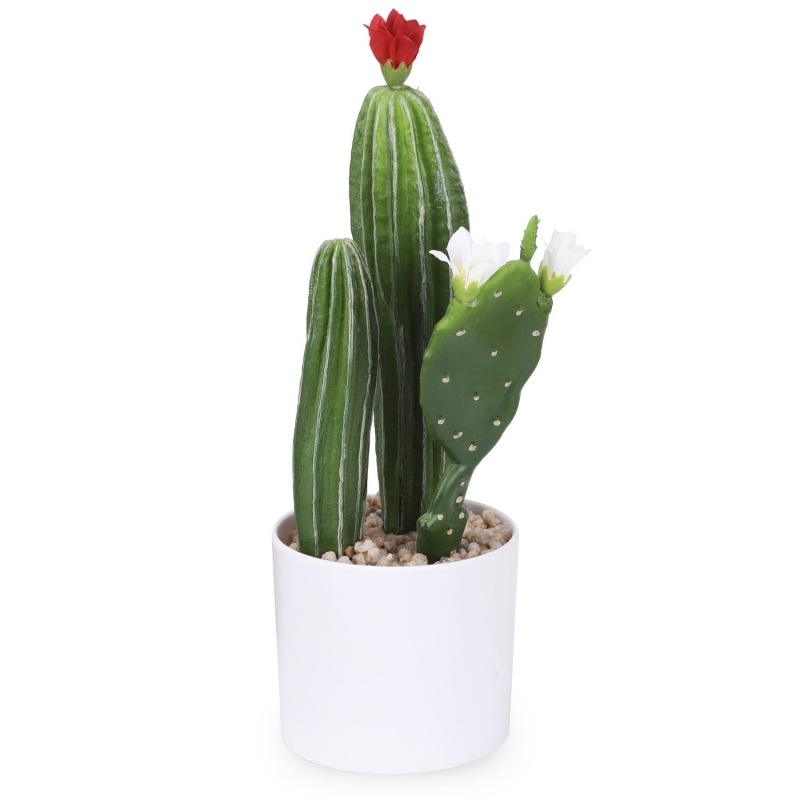Artificial succulent cactus bonsai