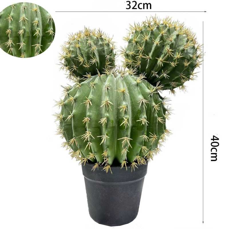 Simulated ball cactus bonsai wholesale