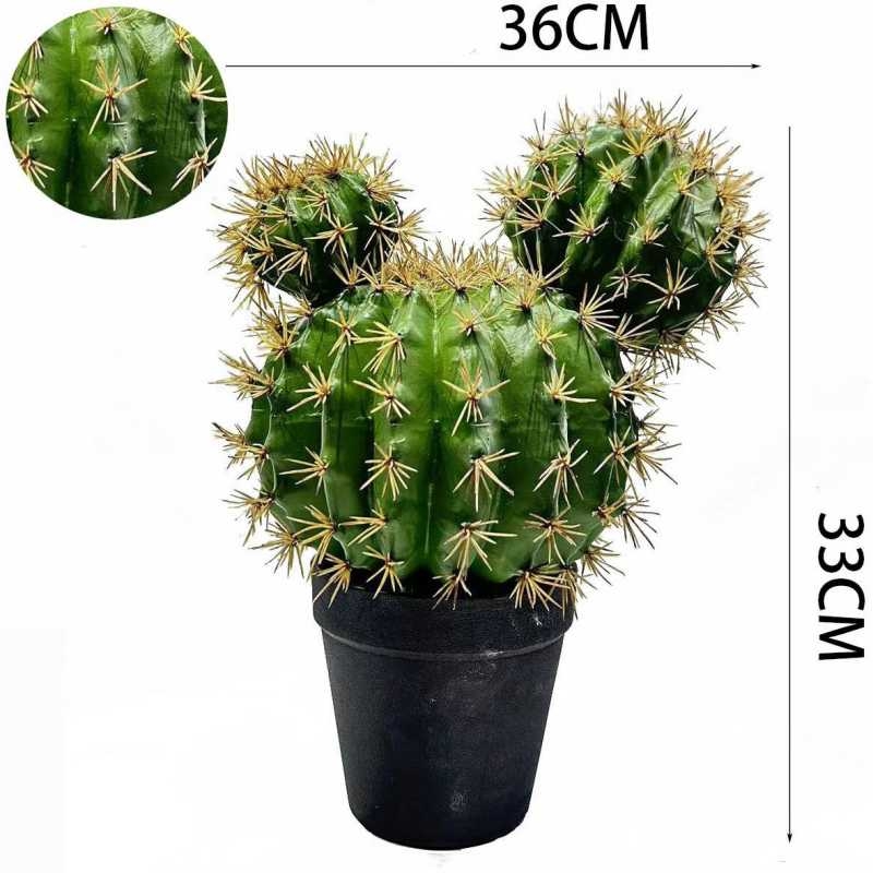 Simulated ball cactus bonsai wholesale