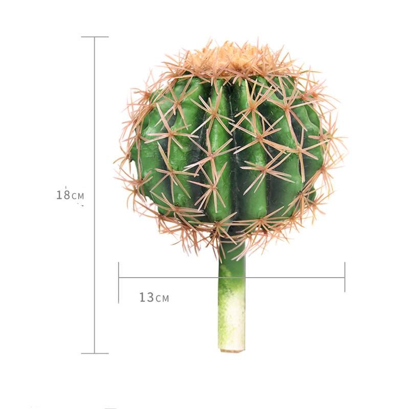Simulated spiky ball cactus