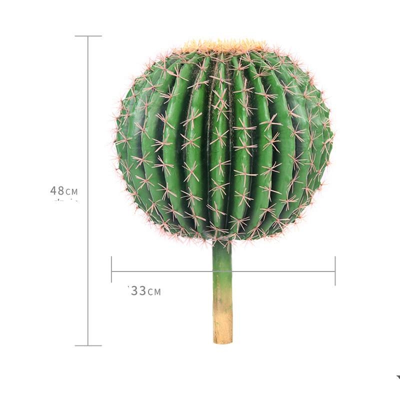 Simulated spiky ball cactus