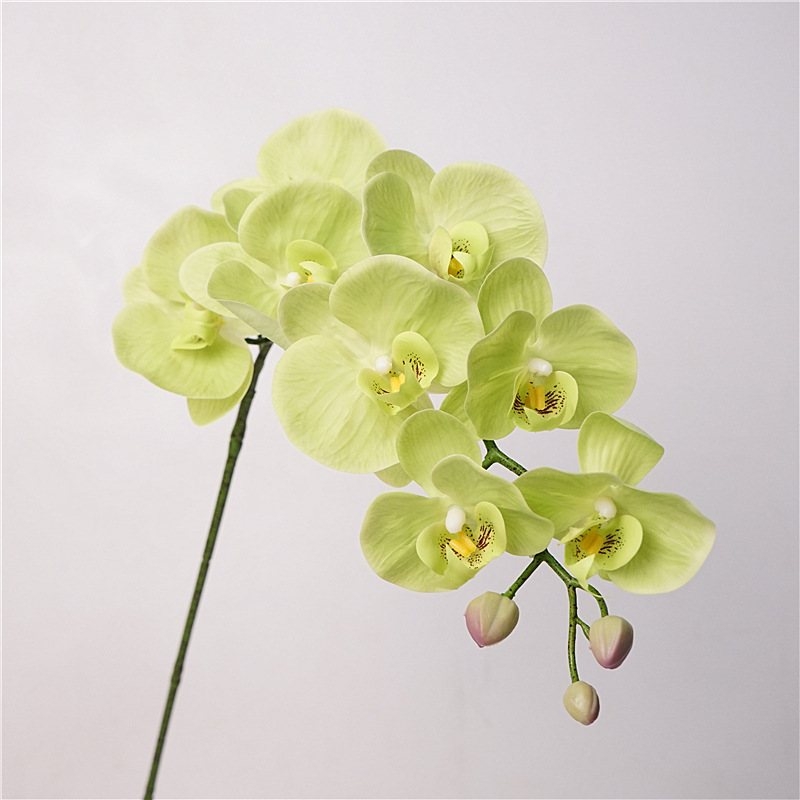 Artificial Phalaenopsis orchid with nine flowers
