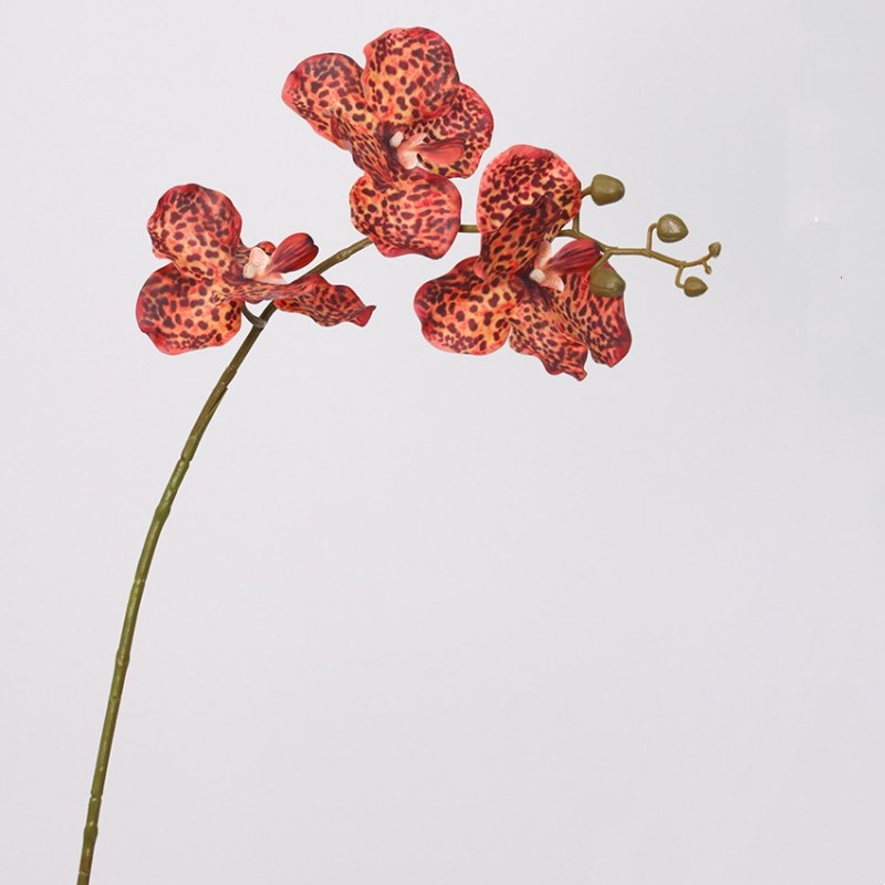 Touch-sensitive moisturizing simulated Vanda orchid