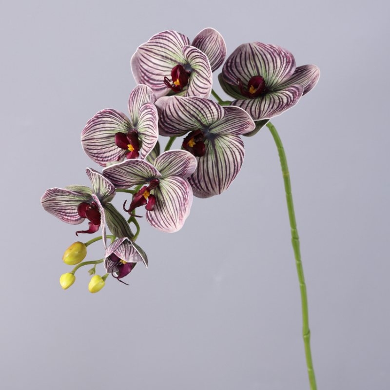 Wholesale artificial Phalaenopsis orchids with 7 flowers