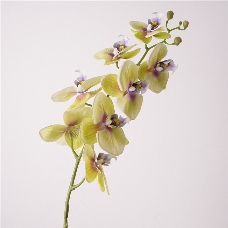 Artificial Phalaenopsis orchid with 8 flowers
