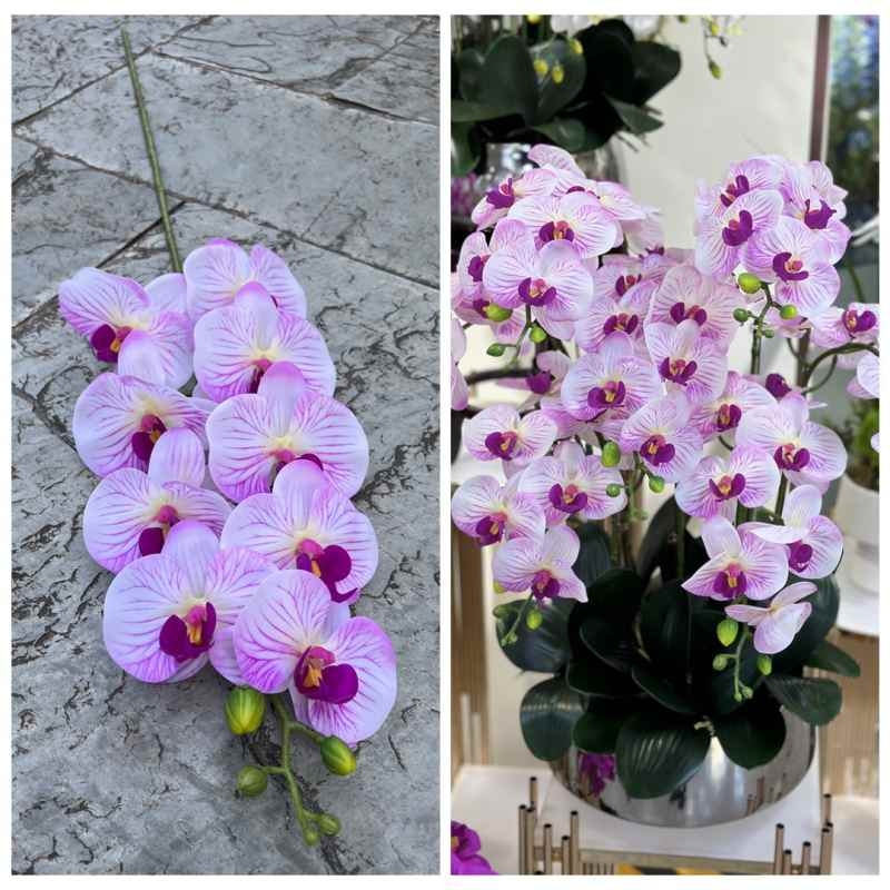 Realistic-looking fake Phalaenopsis orchid
