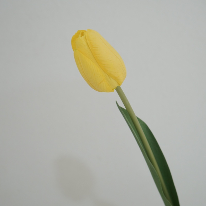 Hand-feeling moisturizing artificial tulip