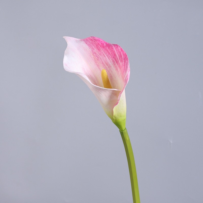 Simulated multi-colored calla lilies