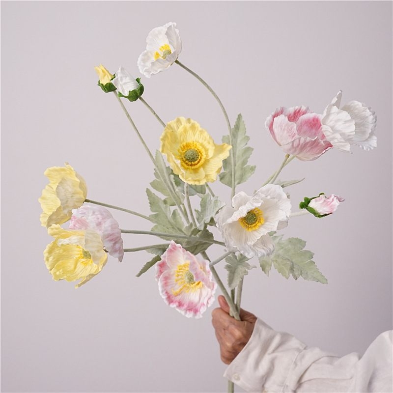 Simulated Icelandic poppy
