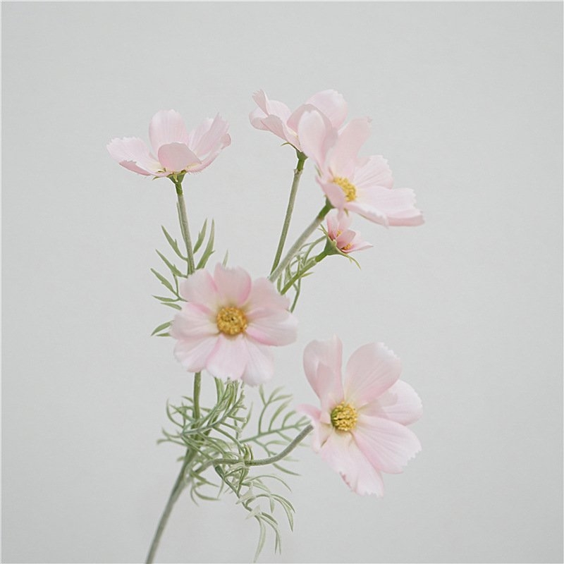 Artificial cosmos flowers