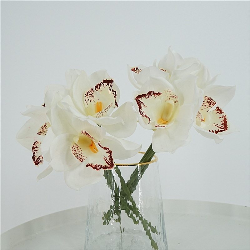 Artificial Cymbidium Orchid Bouquet