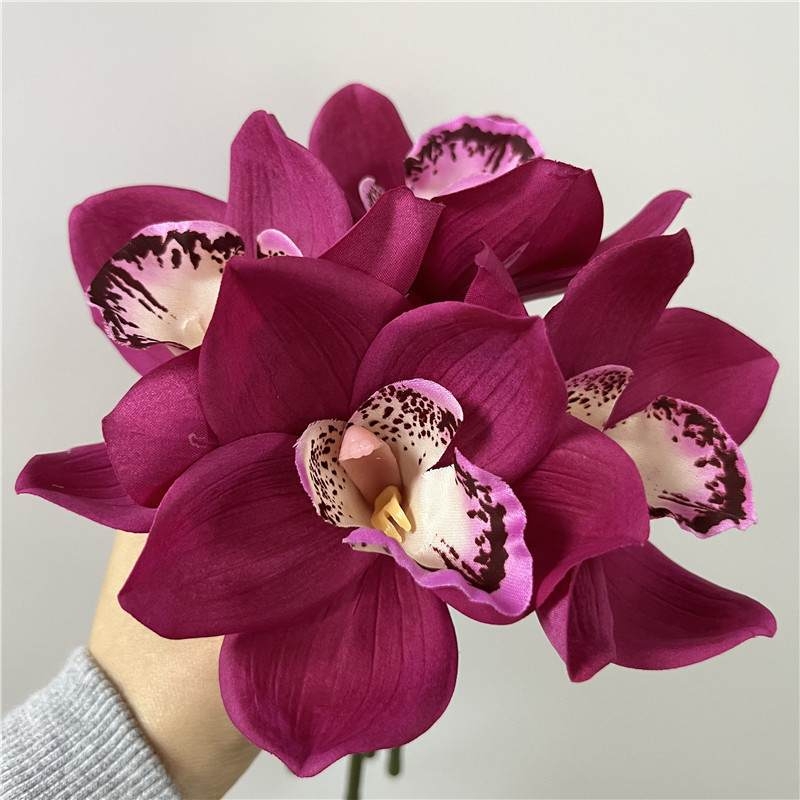 Artificial Cymbidium Orchid Bouquet