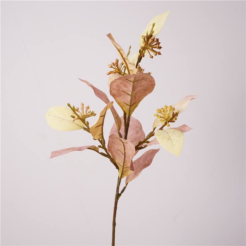 Simulated magnolia leaves