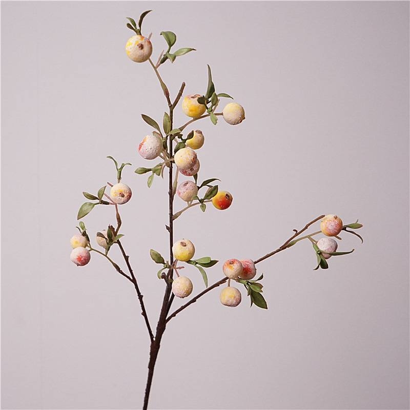 Artificial Hawthorn Fruit Branch