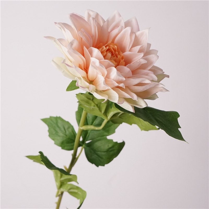 Realistic fake dahlias