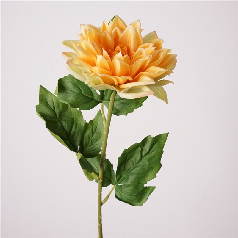 Realistic fake dahlias