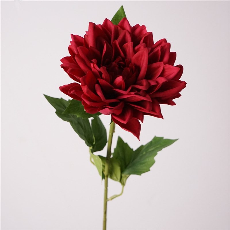 Realistic fake dahlias