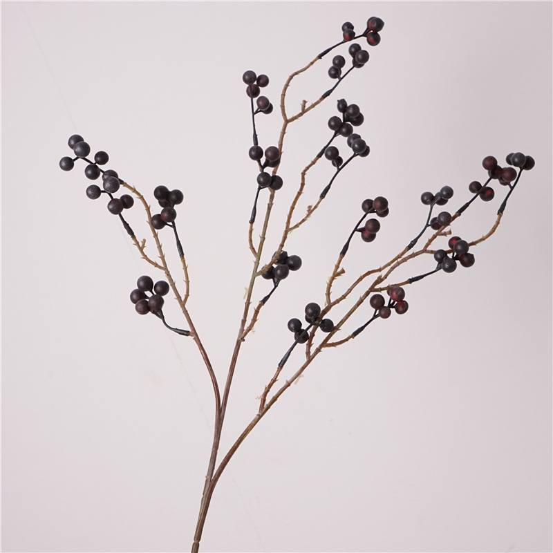Artificial wild fruit ornamental branches