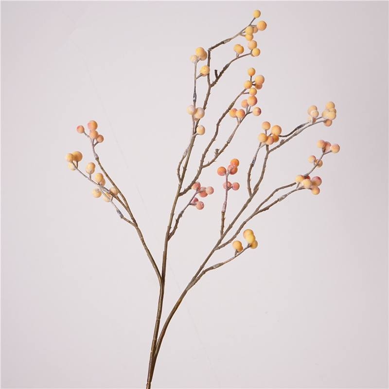 Artificial wild fruit ornamental branches
