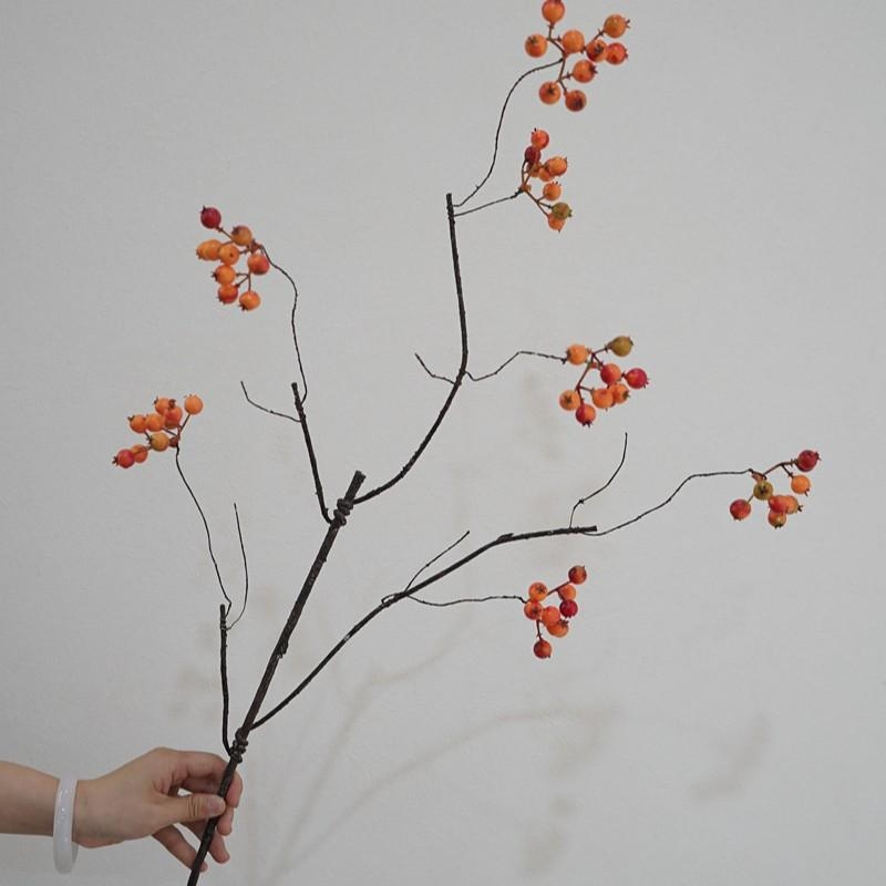 Simulated wild fruit ornamental branches