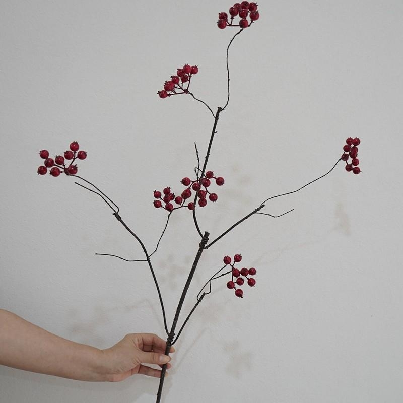 Simulated wild fruit ornamental branches