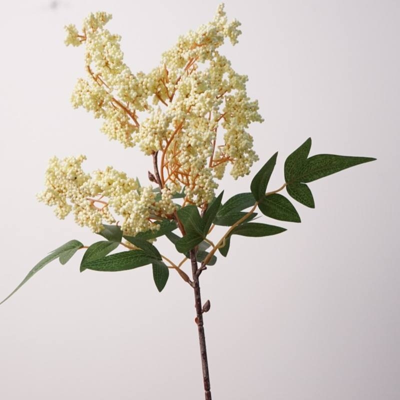Simulated nandina berry branches