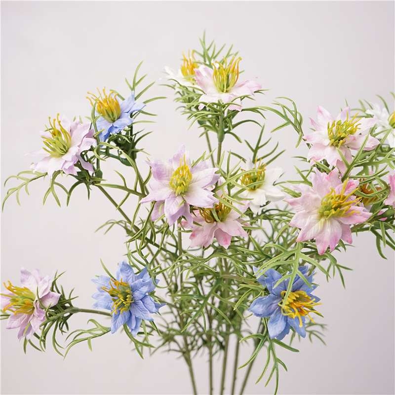 Artificial Nigella damascena