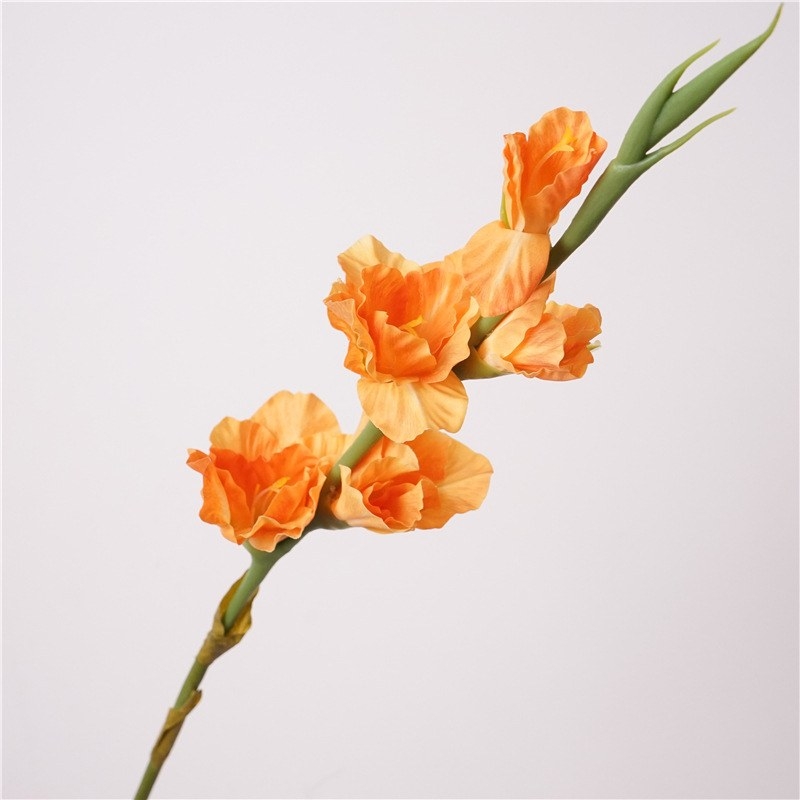 Hand-feeling moisturizing simulated gladiolus